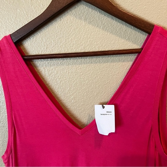 NWT Sweaty Betty Take It Easy Dress, Medium, Tayberry Pink, Athleisure Comfy - Picture 6 of 16